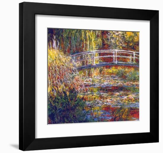 The Water Lily Pond-Claude Monet-Framed Art Print