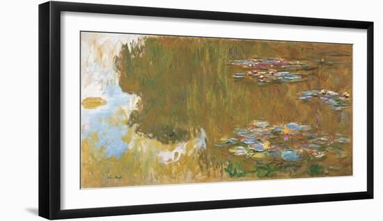 The Water-Lily Pond-Claude Monet-Framed Giclee Print