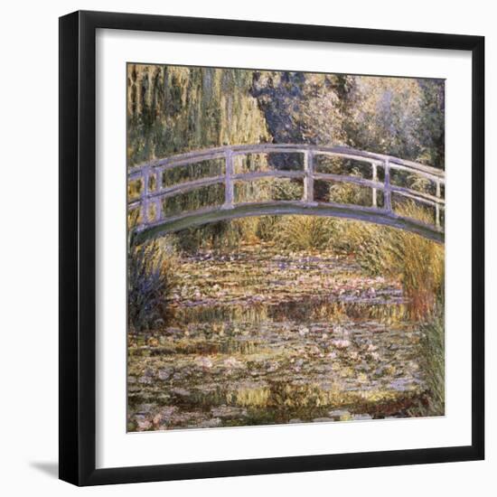 The Water Lily Pond-Claude Monet-Framed Giclee Print