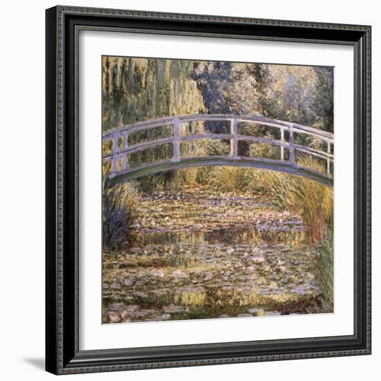 The Water Lily Pond-Claude Monet-Framed Giclee Print