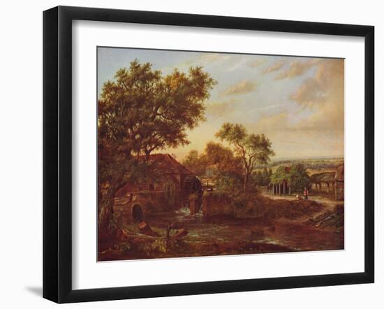'The Water Mill, Carshalton', 1830, (c1915)-Patrick Nasmyth-Framed Giclee Print