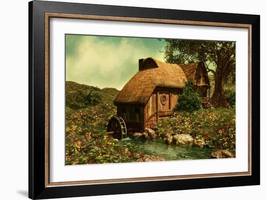 The Water Mill-Atelier Sommerland-Framed Art Print