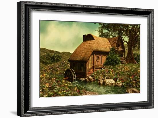 The Water Mill-Atelier Sommerland-Framed Art Print