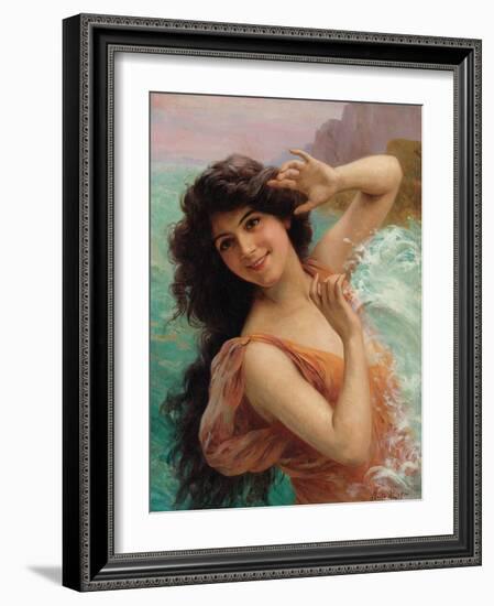 The Water Nymph-Francois Martin-kavel-Framed Giclee Print