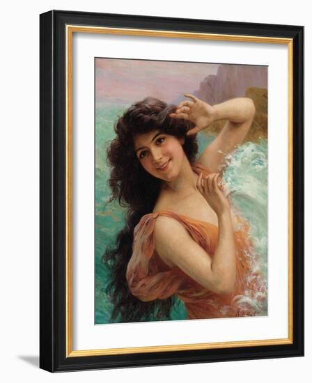 The Water Nymph-Francois Martin-kavel-Framed Giclee Print