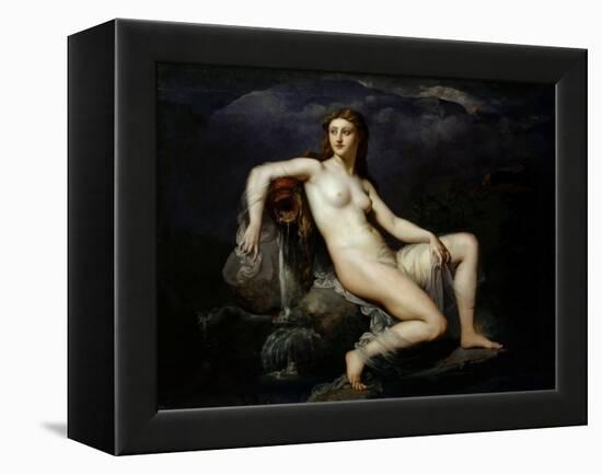 The Water or the Source (L'Eau Ou La Sourc)-Henri Lehmann-Framed Premier Image Canvas