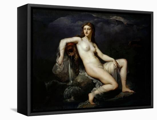 The Water or the Source (L'Eau Ou La Sourc)-Henri Lehmann-Framed Premier Image Canvas