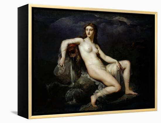 The Water or the Source (L'Eau Ou La Sourc)-Henri Lehmann-Framed Premier Image Canvas