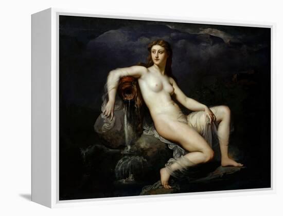 The Water or the Source (L'Eau Ou La Sourc)-Henri Lehmann-Framed Premier Image Canvas