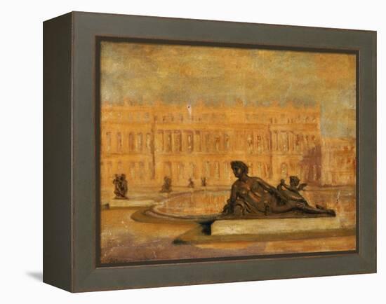The Water Parterre at Versaille-Jean Altamura-Framed Premier Image Canvas