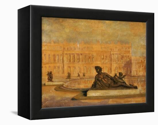 The Water Parterre at Versaille-Jean Altamura-Framed Premier Image Canvas