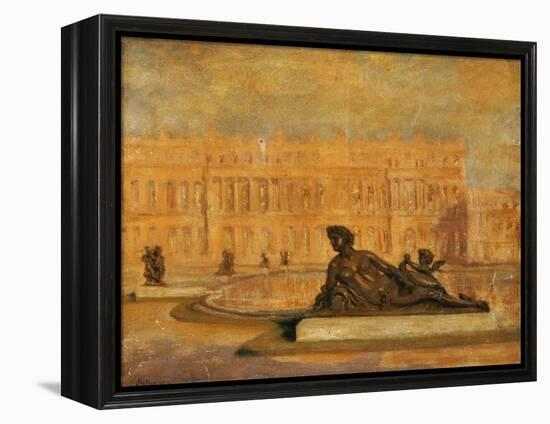 The Water Parterre at Versaille-Jean Altamura-Framed Premier Image Canvas