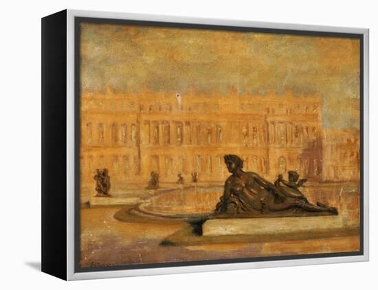 The Water Parterre at Versaille-Jean Altamura-Framed Premier Image Canvas