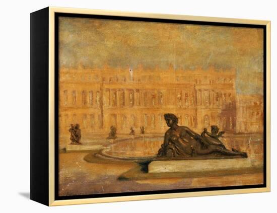 The Water Parterre at Versaille-Jean Altamura-Framed Premier Image Canvas