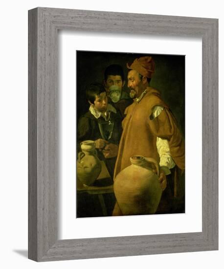 The Water Seller of Seville-Diego Velazquez-Framed Giclee Print