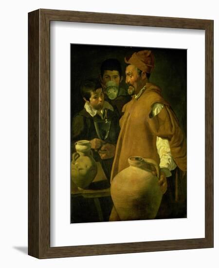 The Water Seller of Seville-Diego Velazquez-Framed Giclee Print