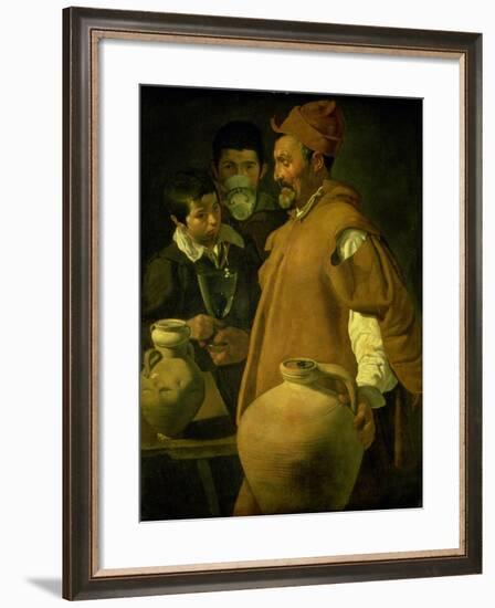 The Water Seller of Seville-Diego Velazquez-Framed Giclee Print