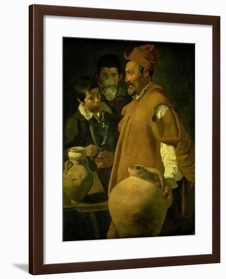 The Water Seller of Seville-Diego Velazquez-Framed Giclee Print