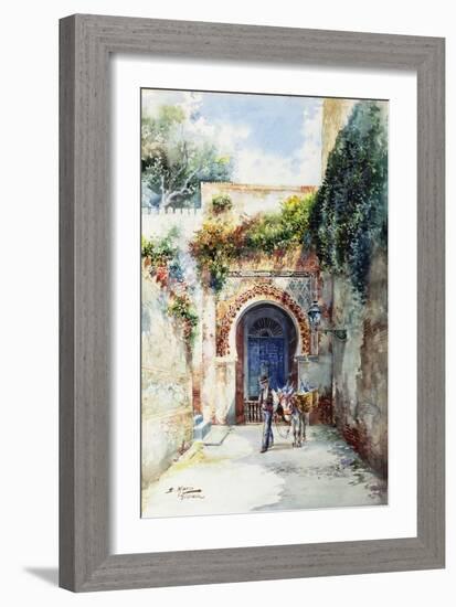 The Water-Seller-Marin Higuero Enrique-Framed Giclee Print