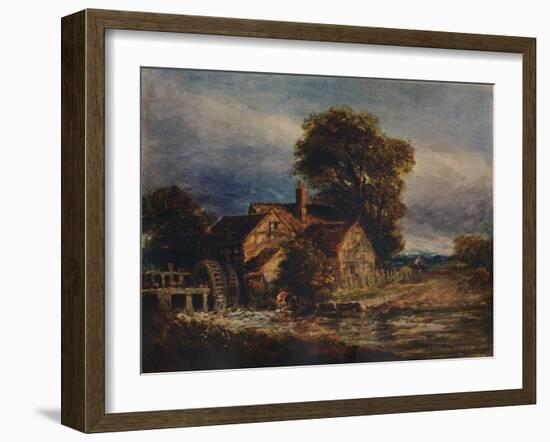 The Water Wheel, c1839-David Cox the elder-Framed Giclee Print