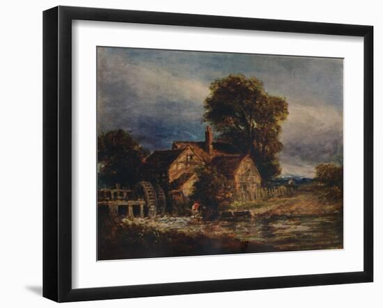 The Water Wheel, c1839-David Cox the elder-Framed Giclee Print