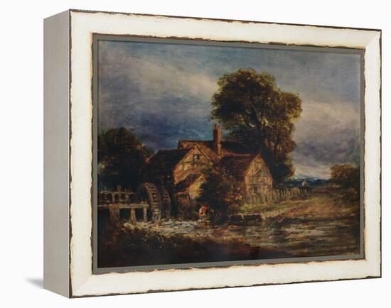 The Water Wheel, c1839-David Cox the elder-Framed Premier Image Canvas