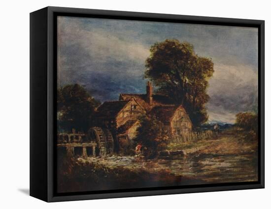 The Water Wheel, c1839-David Cox the elder-Framed Premier Image Canvas