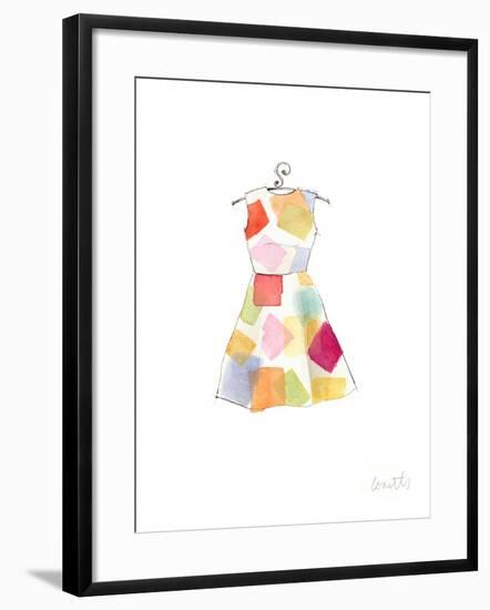 The Watercolor Dresses II-Lanie Loreth-Framed Art Print