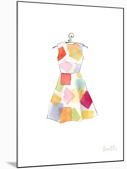 The Watercolor Dresses II-Lanie Loreth-Mounted Art Print