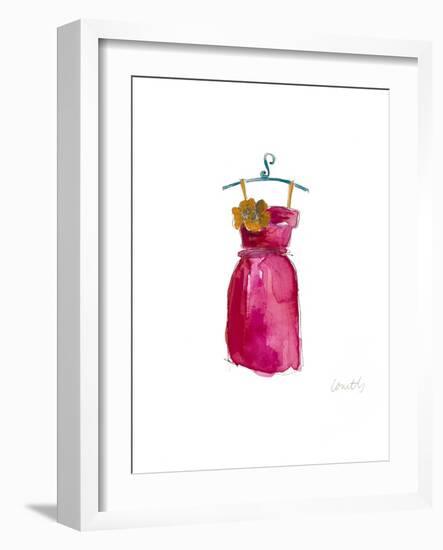 The Watercolor Dresses III-Lanie Loreth-Framed Art Print