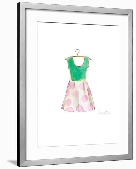 The Watercolor Dresses IV-Lanie Loreth-Framed Art Print