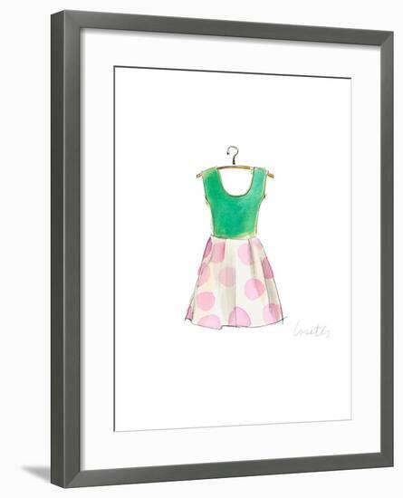 The Watercolor Dresses IV-Lanie Loreth-Framed Art Print