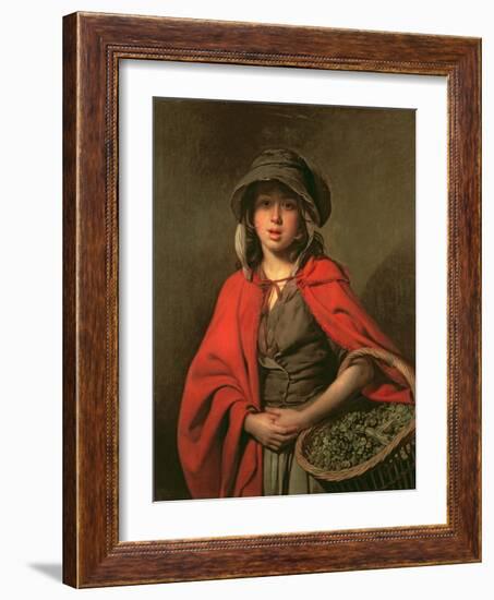 The Watercress Girl-Johann Zoffany-Framed Giclee Print