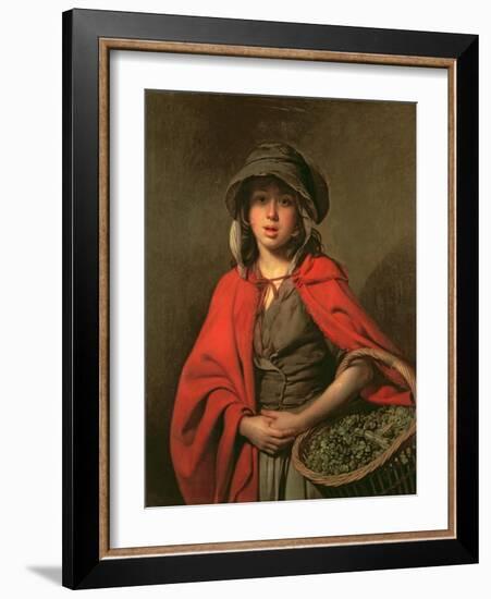 The Watercress Girl-Johann Zoffany-Framed Giclee Print