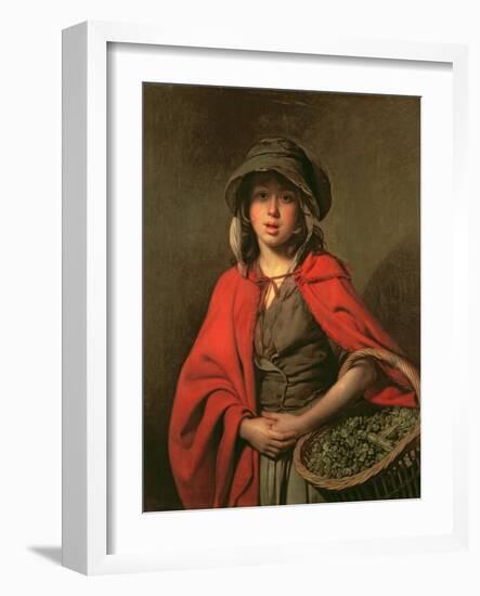 The Watercress Girl-Johann Zoffany-Framed Giclee Print