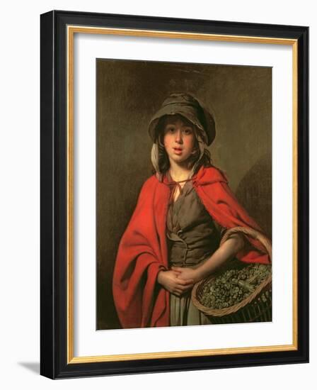 The Watercress Girl-Johann Zoffany-Framed Giclee Print