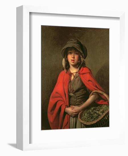 The Watercress Girl-Johann Zoffany-Framed Giclee Print