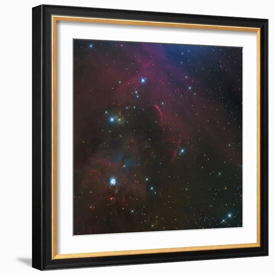 The Waterfall Nebula-Stocktrek Images-Framed Photographic Print