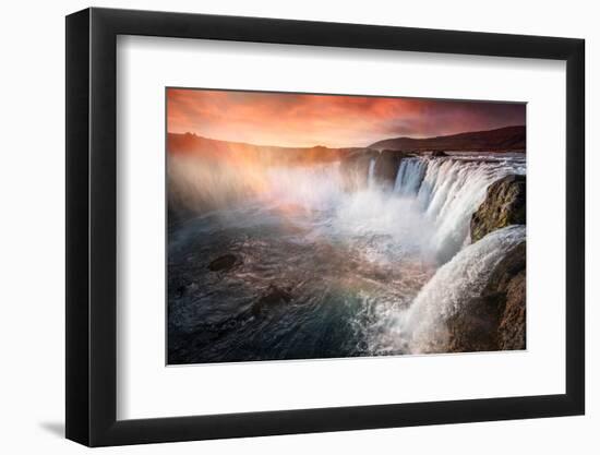 The waterfall of the God-Marco Carmassi-Framed Photographic Print