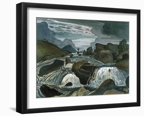 The Waterfall-James Dickson Innes-Framed Giclee Print