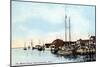 The Waterfront, Charlottetown, Prince Edward Island, Canada, C1900s-null-Mounted Giclee Print