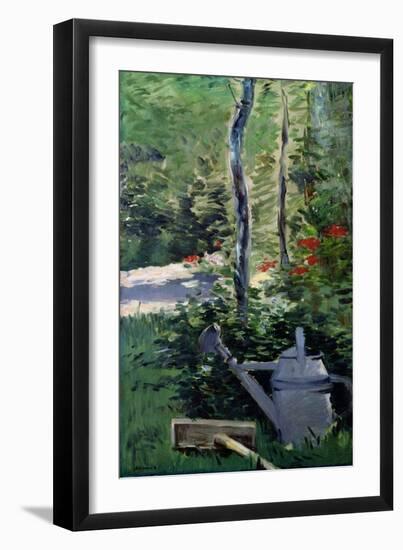 The Watering Can, 1880-Edouard Manet-Framed Giclee Print