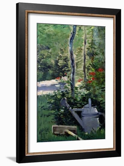 The Watering Can, 1880-Edouard Manet-Framed Giclee Print