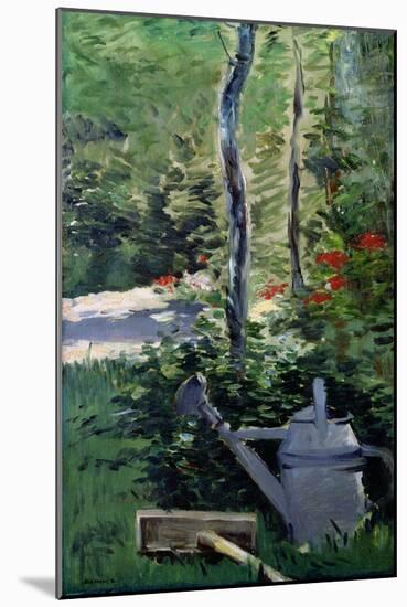 The Watering Can, 1880-Edouard Manet-Mounted Giclee Print