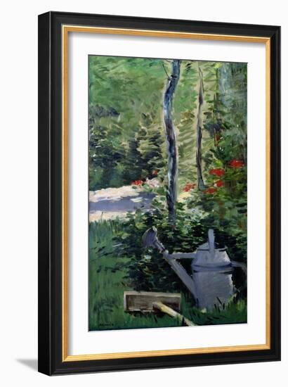 The Watering Can, 1880-Edouard Manet-Framed Giclee Print