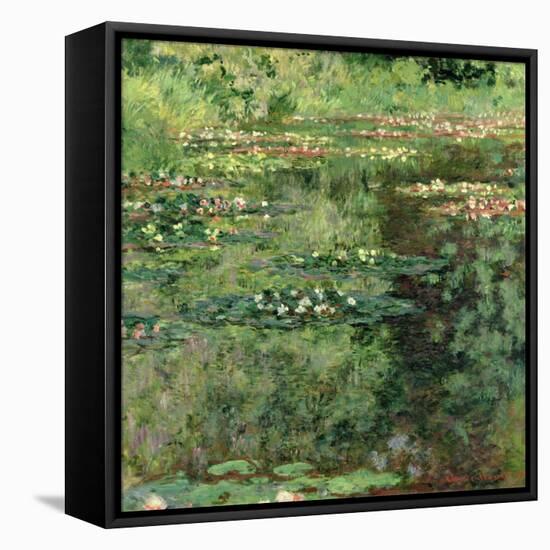 The Waterlily Pond, 1904-Claude Monet-Framed Premier Image Canvas