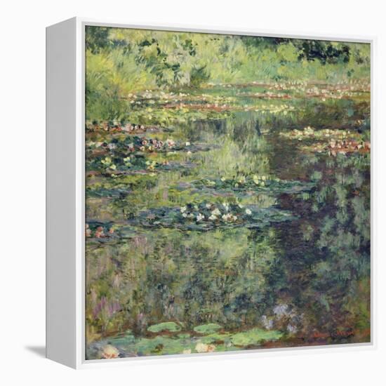 The Waterlily Pond, 1904-Claude Monet-Framed Premier Image Canvas