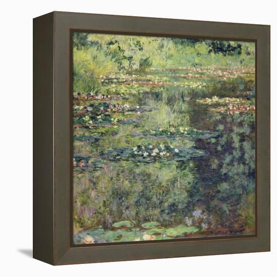 The Waterlily Pond, 1904-Claude Monet-Framed Premier Image Canvas