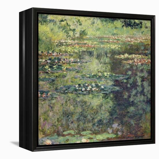 The Waterlily Pond, 1904-Claude Monet-Framed Premier Image Canvas