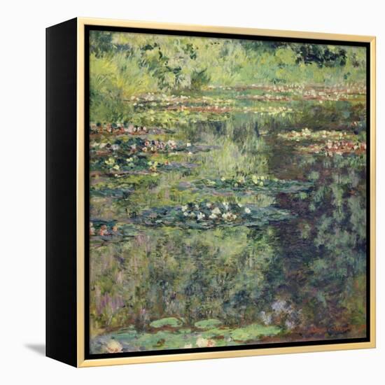 The Waterlily Pond, 1904-Claude Monet-Framed Premier Image Canvas